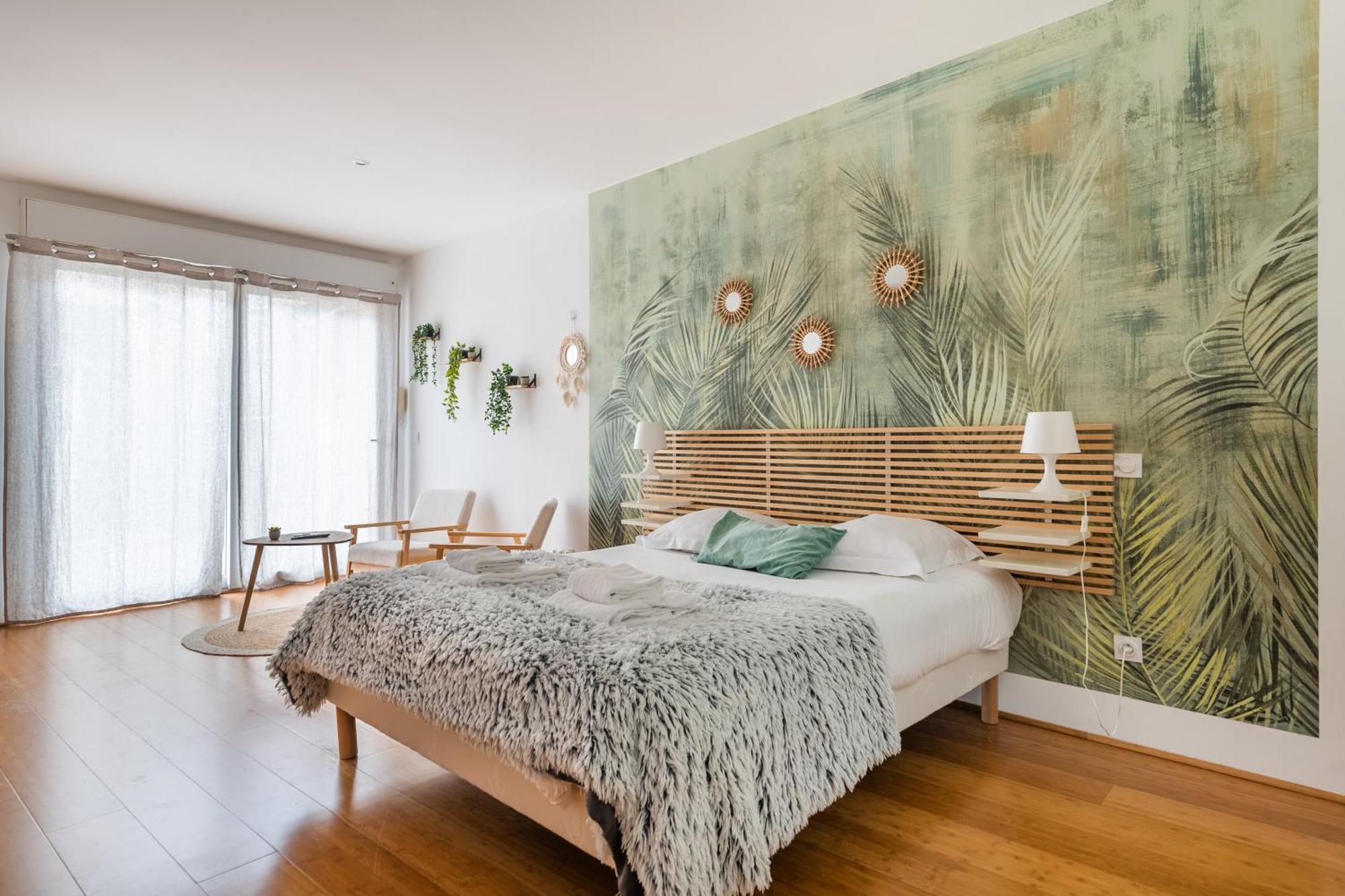 Le Bambou: Grand Au Calme, Climatise, 5 Min De La Gare Apartamento Bordéus
